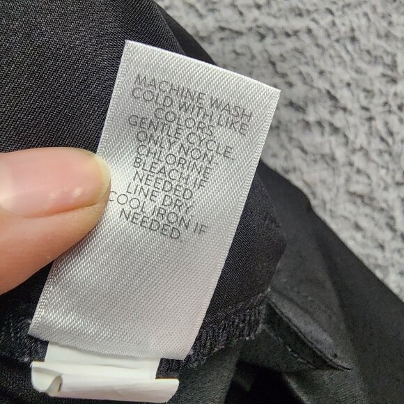 J. Jill Pants Womens 20 Black Stretch Polyester Blend Trousers - Picture 3 of 12